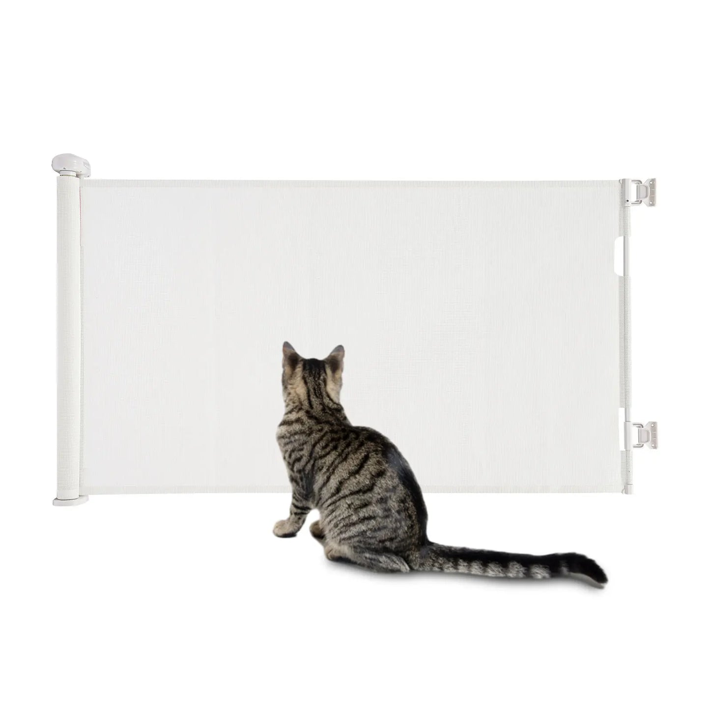 Adjustable Pet Gate Retractable Baby Gate Pet Gate for Stairs, Corridors, Bedrooms